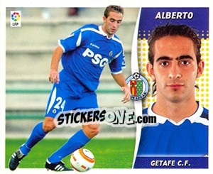 Cromo Alberto - Liga Spagnola 2006-2007 - Colecciones ESTE