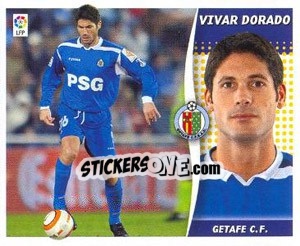 Cromo Vivar Dorado - Liga Spagnola 2006-2007 - Colecciones ESTE