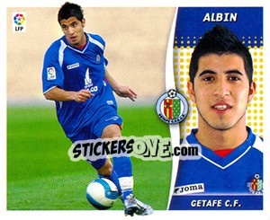Sticker Albin - Liga Spagnola 2006-2007 n. 229 - Colecciones ESTE