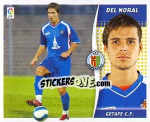 Sticker Del Moral - Liga Spagnola 2006-2007 - Colecciones ESTE