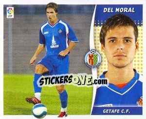 Sticker Del Moral - Liga Spagnola 2006-2007 n. 230 - Colecciones ESTE