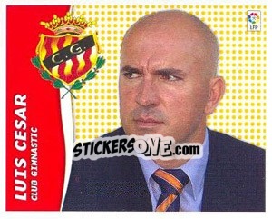 Cromo Luis Cesar (Entrenador) - Liga Spagnola 2006-2007 n. 242 - Colecciones ESTE