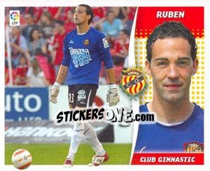 Cromo Ruben - Liga Spagnola 2006-2007 - Colecciones ESTE