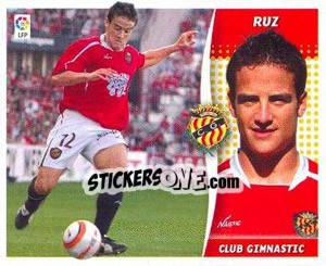 Cromo Ruz - Liga Spagnola 2006-2007 n. 246 - Colecciones ESTE