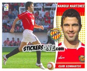 Cromo Manolo Martinez - Liga Spagnola 2006-2007 n. 251 - Colecciones ESTE