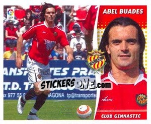 Sticker Abel Buades - Liga Spagnola 2006-2007 - Colecciones ESTE