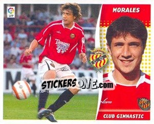 Cromo Morales - Liga Spagnola 2006-2007 - Colecciones ESTE