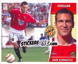 Sticker Cuellar - Liga Spagnola 2006-2007 n. 258 - Colecciones ESTE