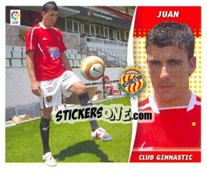 Cromo Juan - Liga Spagnola 2006-2007 - Colecciones ESTE