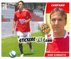 Sticker Campano - Liga Spagnola 2006-2007 n. 260 - Colecciones ESTE
