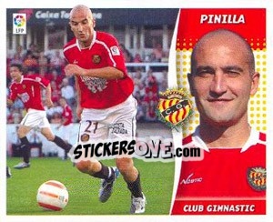 Sticker Pinilla - Liga Spagnola 2006-2007 n. 264 - Colecciones ESTE