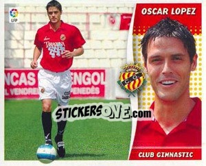 Sticker Oscar Lopez (Coloca) - Liga Spagnola 2006-2007 n. 266 - Colecciones ESTE