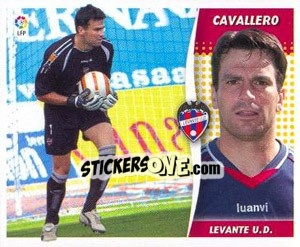 Cromo Cavallero - Liga Spagnola 2006-2007 - Colecciones ESTE