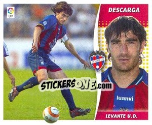 Sticker Descarga - Liga Spagnola 2006-2007 n. 275 - Colecciones ESTE