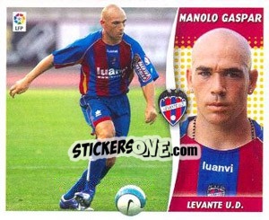 Sticker Manolo Gaspar - Liga Spagnola 2006-2007 - Colecciones ESTE