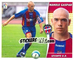 Sticker Manolo Gaspar - Liga Spagnola 2006-2007 n. 277 - Colecciones ESTE