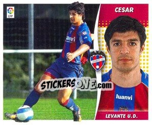 Sticker Cesar - Liga Spagnola 2006-2007 n. 278 - Colecciones ESTE