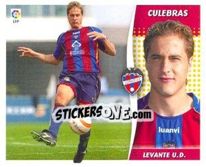 Cromo Culebras - Liga Spagnola 2006-2007 - Colecciones ESTE