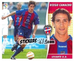 Sticker Diego Camacho - Liga Spagnola 2006-2007 - Colecciones ESTE
