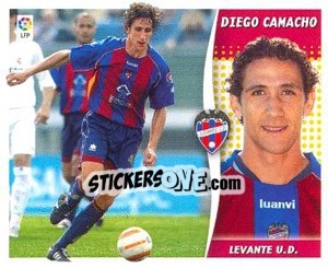 Sticker Diego Camacho - Liga Spagnola 2006-2007 n. 282 - Colecciones ESTE