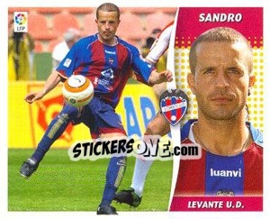 Sticker Sandro - Liga Spagnola 2006-2007 - Colecciones ESTE