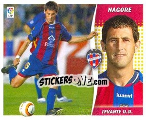 Sticker Nagore - Liga Spagnola 2006-2007 n. 288 - Colecciones ESTE