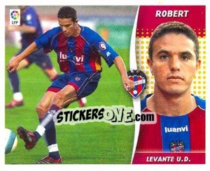 Cromo Robert - Liga Spagnola 2006-2007 - Colecciones ESTE