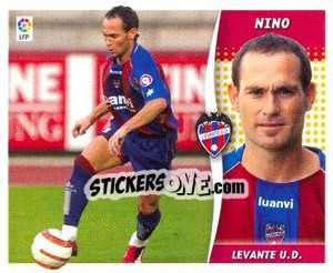 Cromo Nino - Liga Spagnola 2006-2007 - Colecciones ESTE