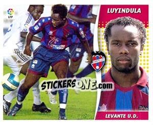 Cromo Luyundula (Coloca) - Liga Spagnola 2006-2007 n. 295 - Colecciones ESTE