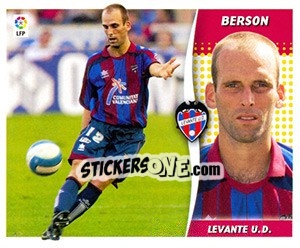 Sticker Berson (Coloca) - Liga Spagnola 2006-2007 n. 298 - Colecciones ESTE