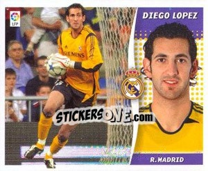 Cromo Diego Lopez