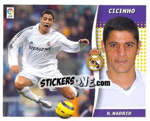 Cromo Cicinho - Liga Spagnola 2006-2007 n. 305 - Colecciones ESTE