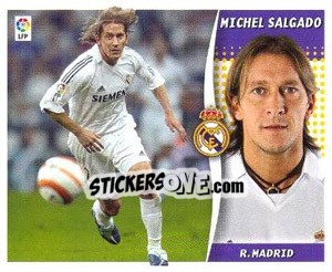 Sticker Michel Salgado - Liga Spagnola 2006-2007 - Colecciones ESTE