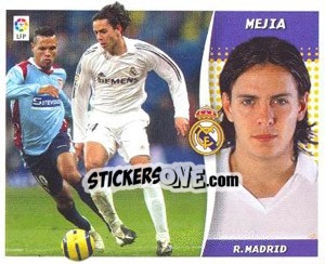 Sticker Mejia - Liga Spagnola 2006-2007 n. 308 - Colecciones ESTE