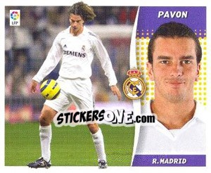 Sticker Pavon - Liga Spagnola 2006-2007 n. 309 - Colecciones ESTE