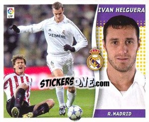 Sticker Ivan Helguera - Liga Spagnola 2006-2007 - Colecciones ESTE