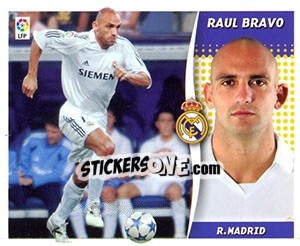 Sticker Raul Bravo - Liga Spagnola 2006-2007 - Colecciones ESTE
