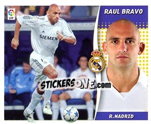 Cromo Raul Bravo - Liga Spagnola 2006-2007 n. 314 - Colecciones ESTE