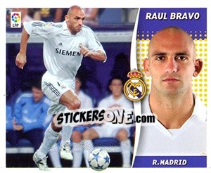 Cromo Raul Bravo - Liga Spagnola 2006-2007 - Colecciones ESTE