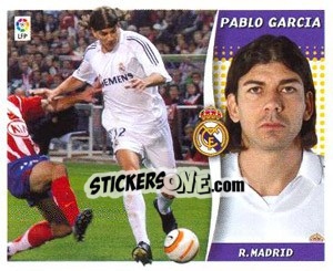Figurina Pablo Garcia - Liga Spagnola 2006-2007 n. 315 - Colecciones ESTE