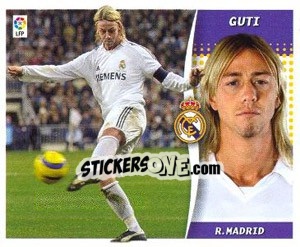 Sticker Guti - Liga Spagnola 2006-2007 n. 317 - Colecciones ESTE