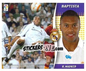 Sticker Baptista - Liga Spagnola 2006-2007 n. 321 - Colecciones ESTE