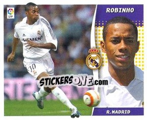 Sticker Robinho - Liga Spagnola 2006-2007 - Colecciones ESTE