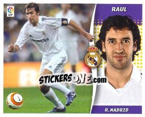 Sticker Raul González - Liga Spagnola 2006-2007 - Colecciones ESTE