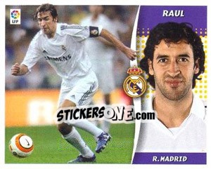 Sticker Raul González - Liga Spagnola 2006-2007 n. 323 - Colecciones ESTE