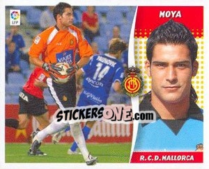 Sticker Moya - Liga Spagnola 2006-2007 n. 334 - Colecciones ESTE