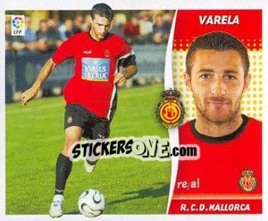 Cromo Varela - Liga Spagnola 2006-2007 - Colecciones ESTE