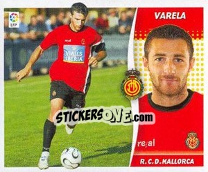 Sticker Varela - Liga Spagnola 2006-2007 n. 339 - Colecciones ESTE