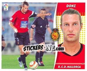Sticker Doni - Liga Spagnola 2006-2007 n. 345 - Colecciones ESTE