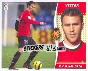 Sticker Victor - Liga Spagnola 2006-2007 - Colecciones ESTE